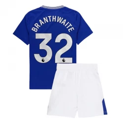 Børn Everton FC Branthwaite #32 Fodboldtrøjer 2024-25 Hjemmebanesæt